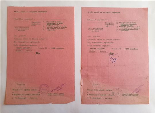 Lekarski recepti 1960te