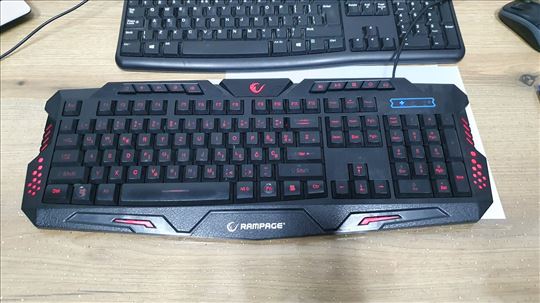 Rampage Led tastatura koja menja boje.