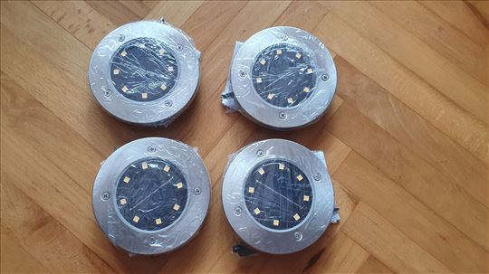 Solarne podne lampe za travnjak Aluminijum-Novo!