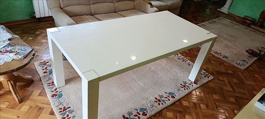 Terpezaijski sto visokog sjaja 90x180