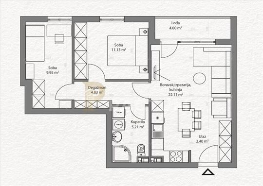 Vinogradska 34,60M2,Novogradnja,AKCIJA