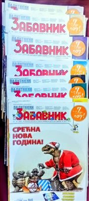 Politikin zabavnik, 18 brojeva.