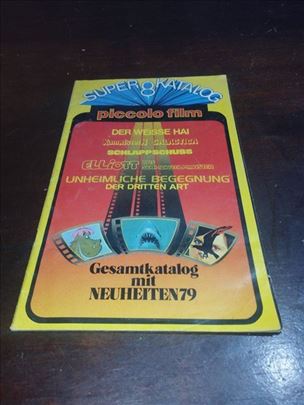 Super 8 katalog filmske kuće Piccolo Film