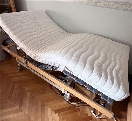 Električni krevet + dušek od lateksa