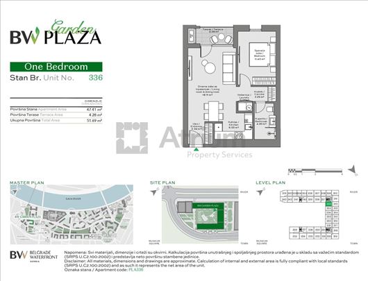 BW Garden Plaza- jednosoban stan