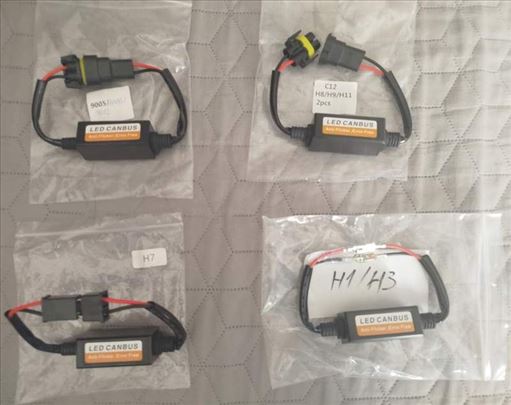 LED CANBUS ponistivac greske H7 H1/H3 /H9/H11 H4