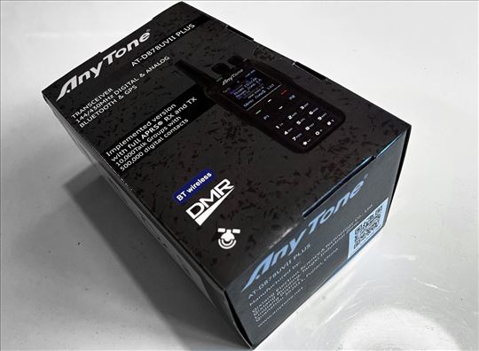 AnyTone AT-D878UVII Plus DMR ručna radio stanica
