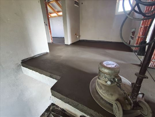 Izrada cementne košuljice - ravnajući sloj