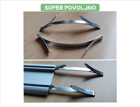 Metalni stoper za klizni mehanizam