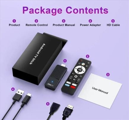 Mini tv stik ,preko 20 hilj besplatnih kanala