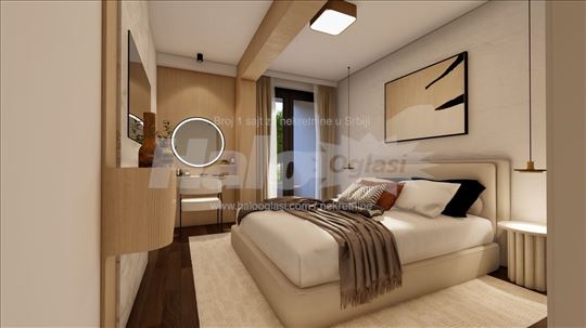 Nov dvosoban stan 52,45 m² sa terasom — Jug Bogdan