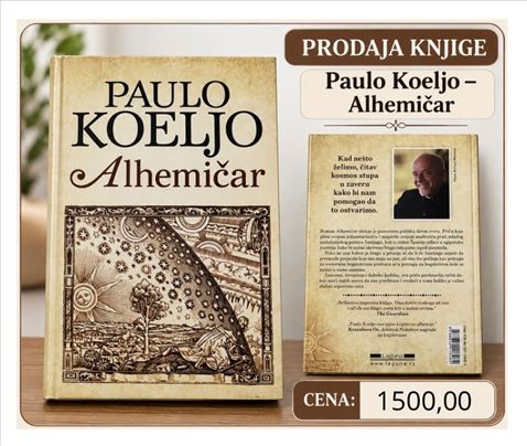 Prodajem knjigu Alhemičar, Paulo Koeljo