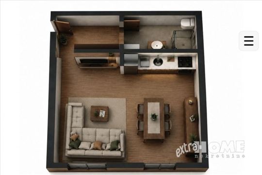  Učiteljsko naselje,0.5s, 27,61m²,novogradnja, LUX