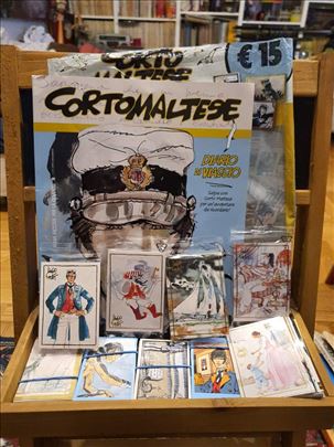 Corto Maltese Korto Malteze album +set slicica 