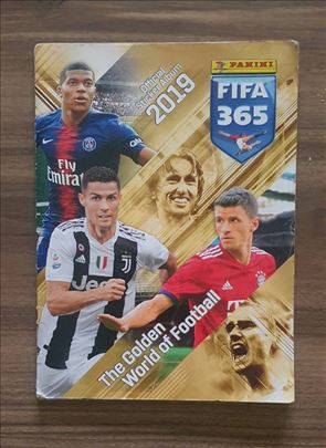 Fifa 365.Official Sticker Album 2019.Golden World