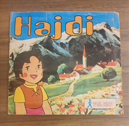 Hajdi, Decje novine, Figurine Panini PUN