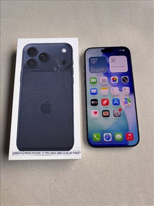 Iphone 17 pro max 256gb