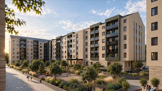 Nova Pazova, novogradnja, garsonjera od 27.39 m2