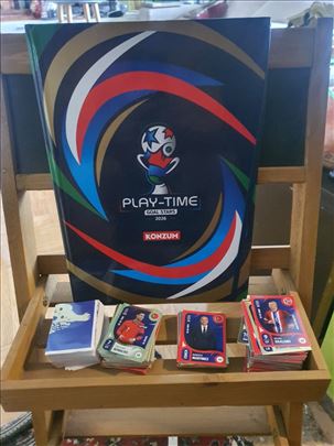 Play-Time 2026 Goal Stars album za slicice PUN