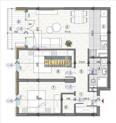 Sunnyville Plaza- 3.0 stan, 70.51m2