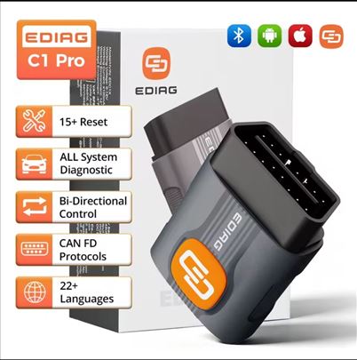 EDIAG C1 Pro Al-Assisted OBD2 Bluetooth Dijagnosti