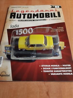 Legendarni automobili br. 23 - Lada 1500
