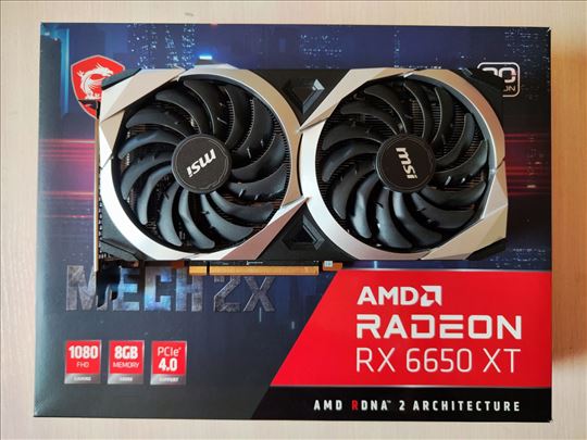 MSI RX 6650 XT Mech 2X 8GB OC graficka karta