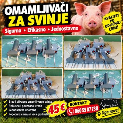 Omamljivač - elektrošok za svinje