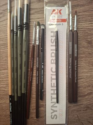 Army Painter / AK / Da Vinci četkice za minijature