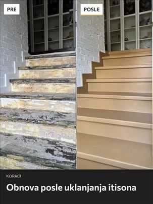 Restauracija i farbanje stepenica - Novi Sad