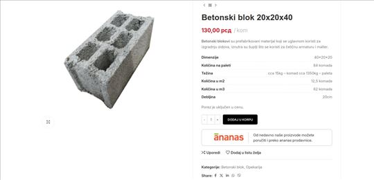 Besplatno betonski blokovi