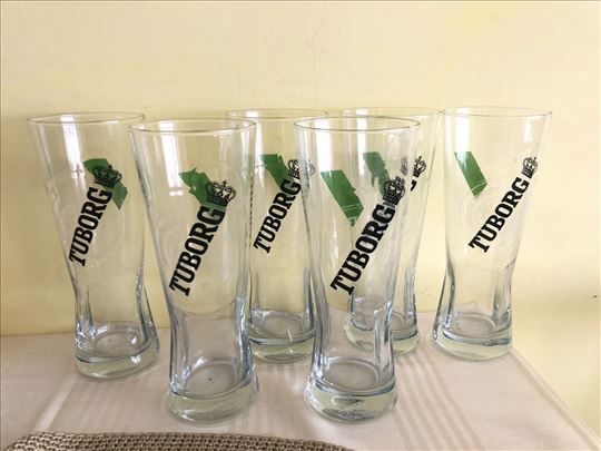 Case za pivo Tuborg 0.5l, set 6 casa