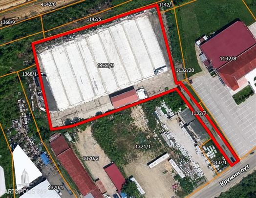Jedinstven plac na Kružnom putu, industrijska zona