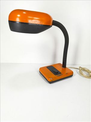 Vintage 1990e oranz stona lampa