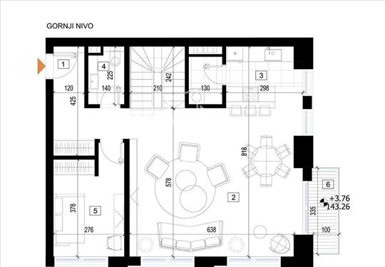 Duplex u novogradnji, 120m2, dva garažna mesta ID#