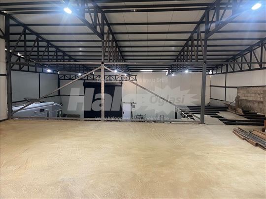 Nova hala 500 m² –magacin, radionica, servis..