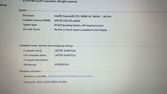 Prodajem laptop