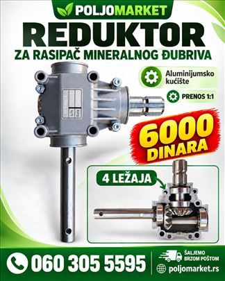 Reduktori za rasipače djubriva