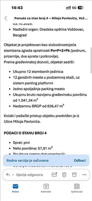 Banjica – POSLEDNji STAN | 58m² | 2.400 €/m²