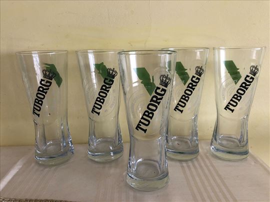 Case za pivo Tuborg 0.3l, set 5 casa