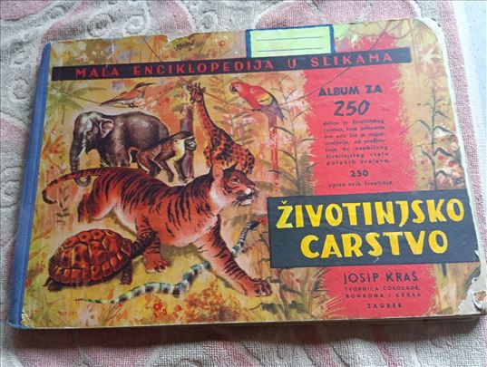 Popunjen album Zivotinjsko carstvo iz 1969 godine