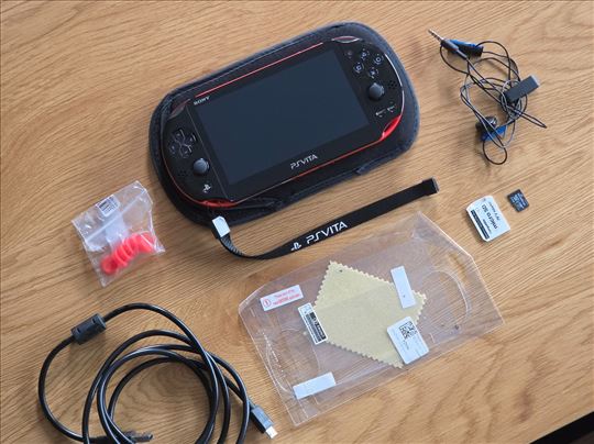 PS Vita Slim Limited Edition (Red/Black) Modovana