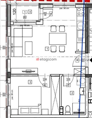 Jednoiposoban Stan 38m² | Novogradnja