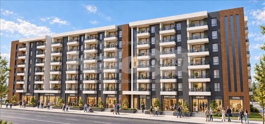 komforan cetvorosoban, u premium zgradi, centar
