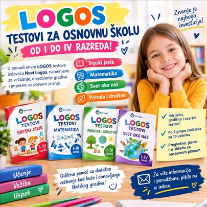 Logos testovi od I do IV razreda 