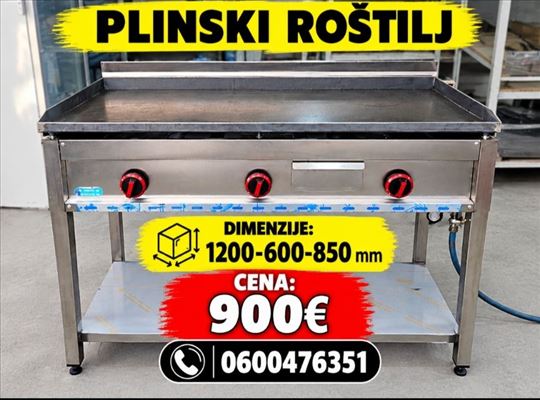 Plinski rostilj 1200-600-850mm
