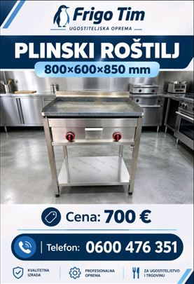 Plinski roštilj 800-600-850mm