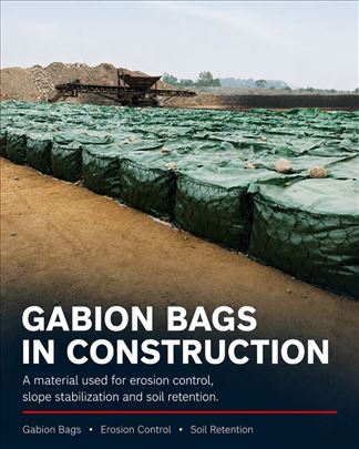 Gabion Bags for Construction, Erosion Control & Sl