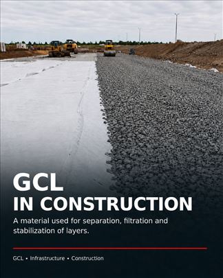 GCL – Geosynthetic Clay Liner for Construction, Wa