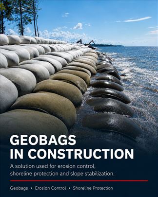 Geobags for Construction, Erosion Control & Shorel